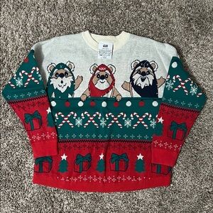 Star Wars Holiday Sweater with Ewok Design